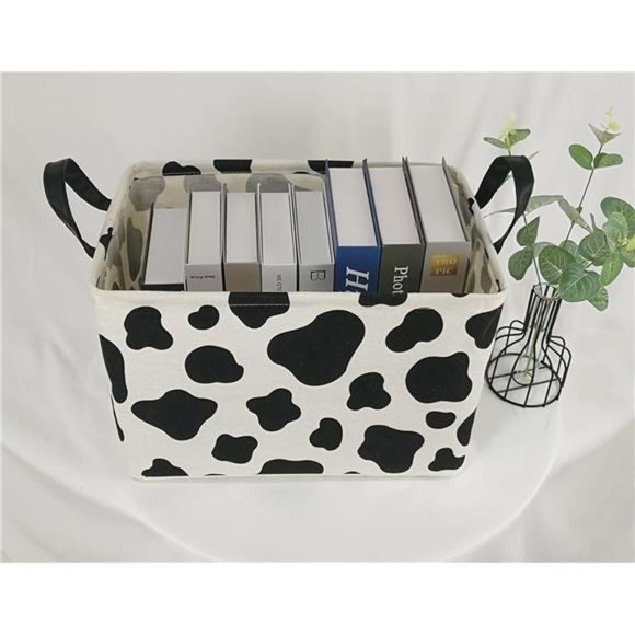 Rectangle Toy Bin Waterproof storage organizer for Nursery Hamper Home decor - Picture 5 of 6